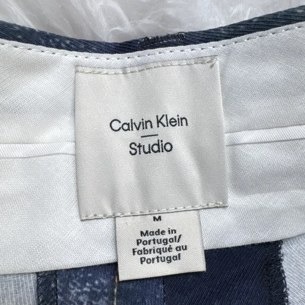Rare!! Calvin Klein STUDIO Jeans Medium‎ M Made In Portugal 3D Printed New $549